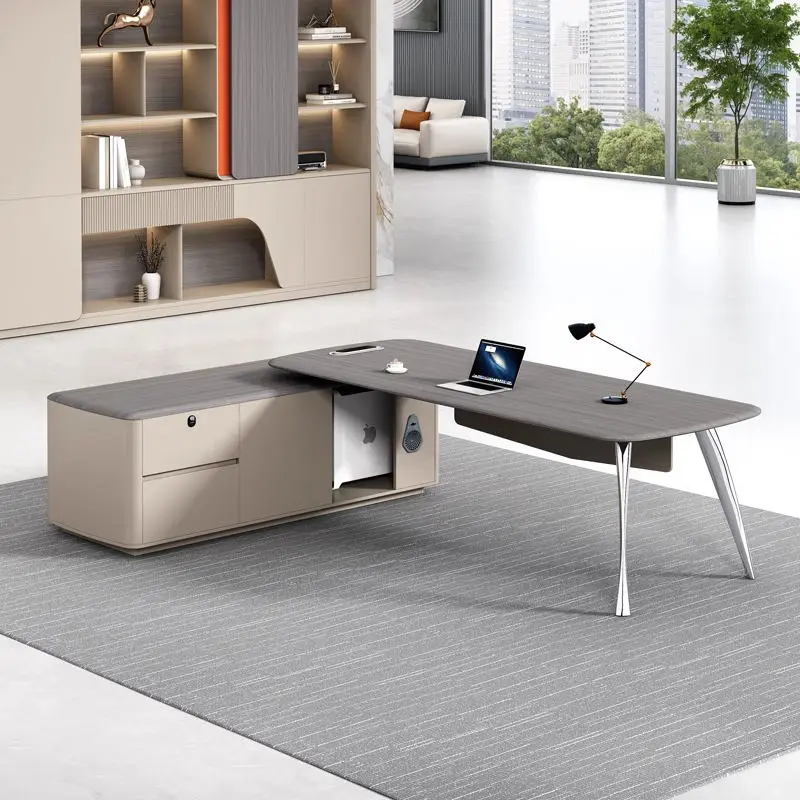 Office Furniture boss Desk Manager Executive Office Desk Table Ceo Luxury Desk boss Table — image 6