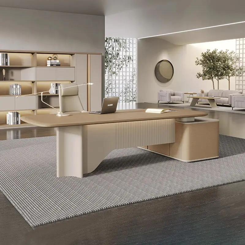Office Furniture boss Desk Manager Executive Office Desk Table Ceo Luxury Desk boss Table — view 1