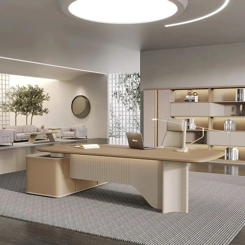 Office Furniture boss Desk Manager Executive Office Desk Table Ceo Luxury Desk boss Table — image 4