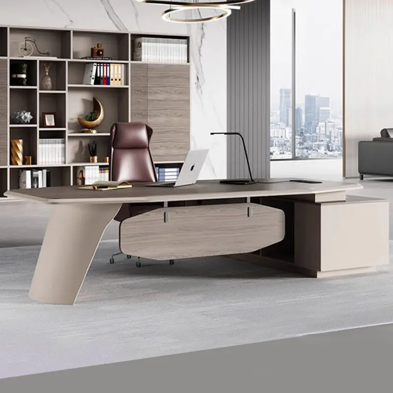 Office Furniture boss Desk Manager Executive Office Desk Table Ceo Luxury Desk boss Table — image 3
