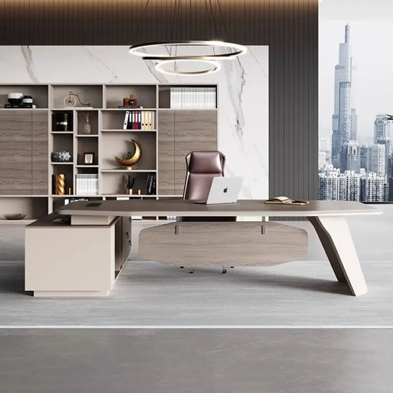 Office Furniture boss Desk Manager Executive Office Desk Table Ceo Luxury Desk boss Table — image 4