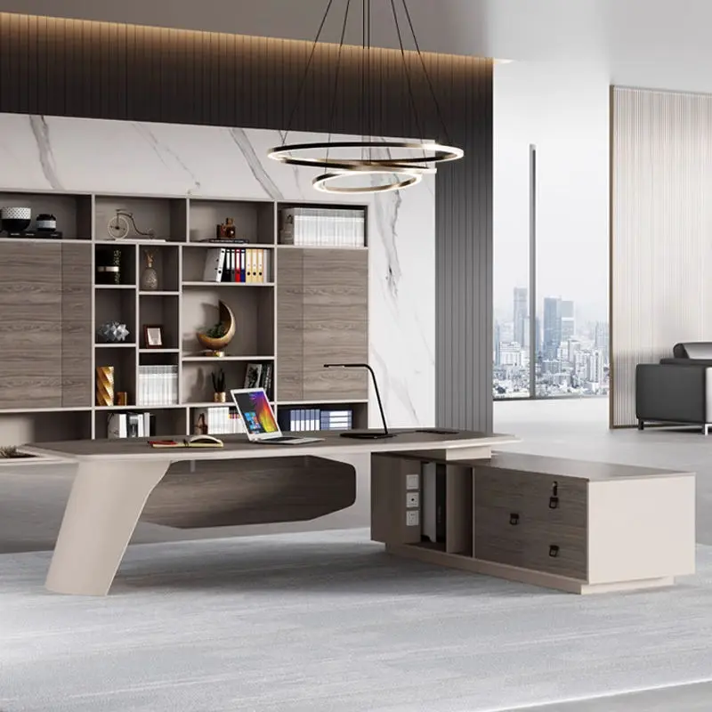 Office Furniture boss Desk Manager Executive Office Desk Table Ceo Luxury Desk boss Table — image 6