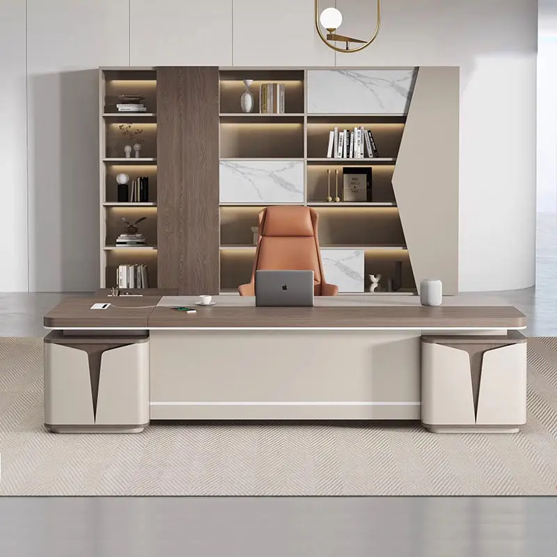 Office Furniture boss Desk Manager Executive Office Desk Table Ceo Luxury Desk boss Table — image 5
