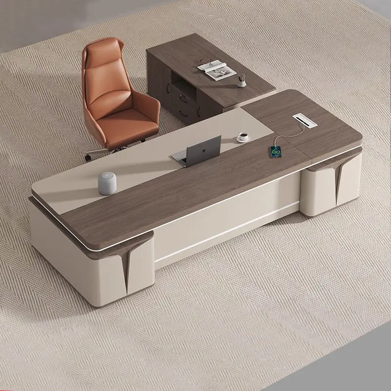 Office Furniture boss Desk Manager Executive Office Desk Table Ceo Luxury Desk boss Table — image 6