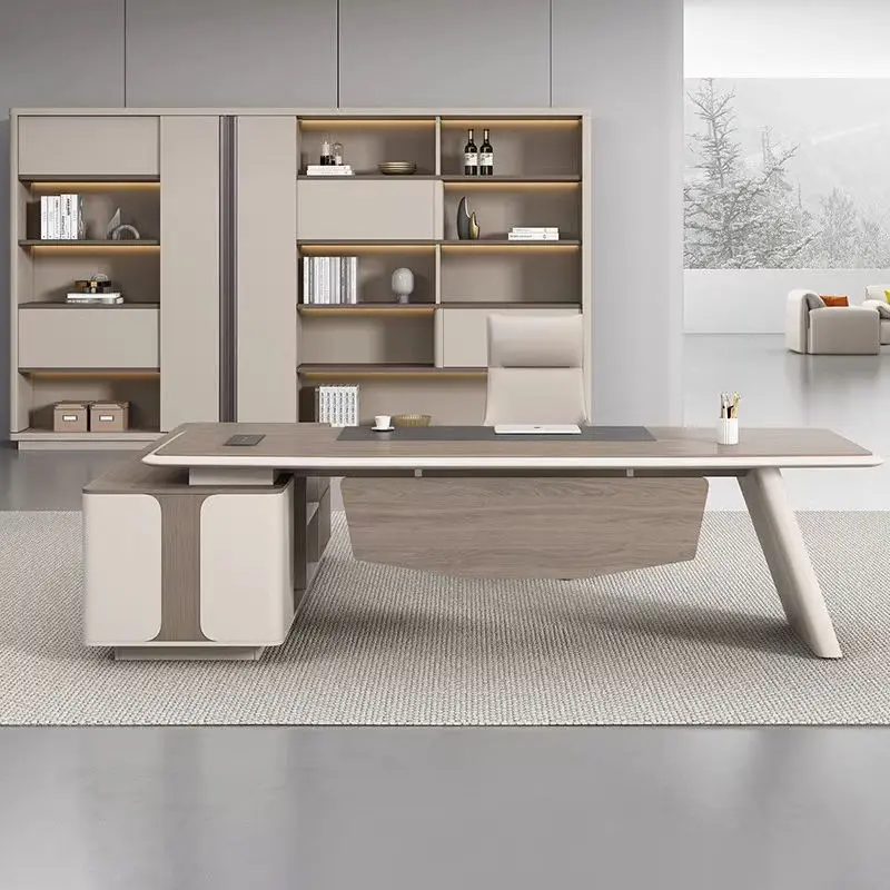Office Furniture boss Desk Manager Executive Office Desk Table Ceo Luxury Desk boss Table — image 3