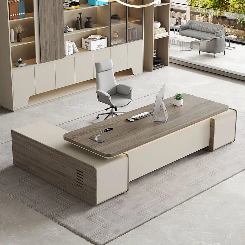 Office Furniture boss Desk Manager Executive Office Desk Table Ceo Luxury Desk boss Table — view 1