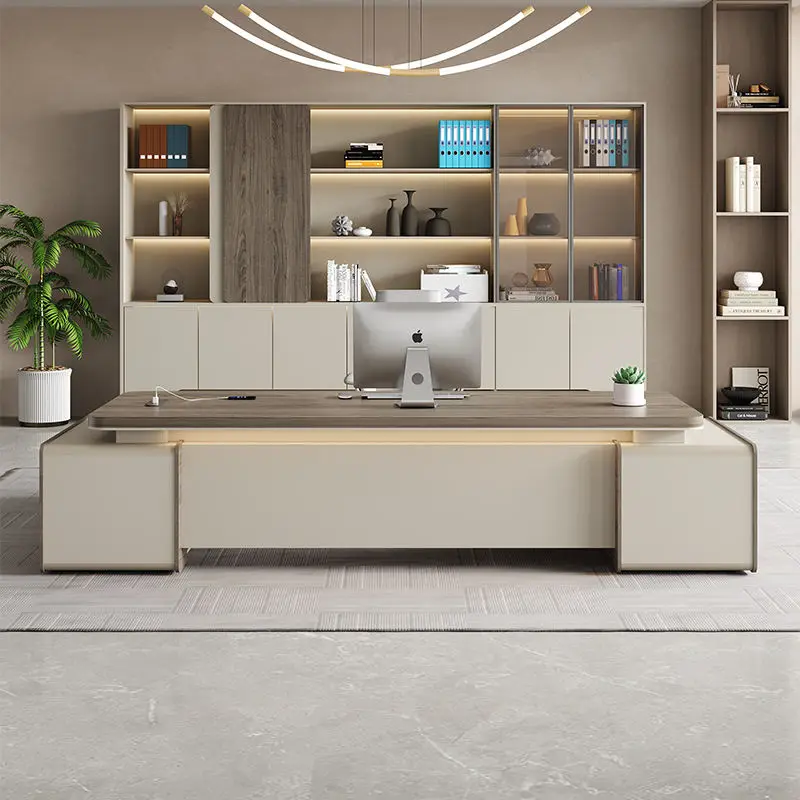 Office Furniture boss Desk Manager Executive Office Desk Table Ceo Luxury Desk boss Table — image 4