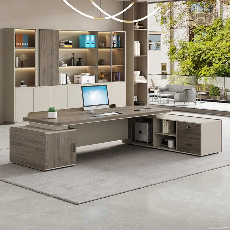Office Furniture boss Desk Manager Executive Office Desk Table Ceo Luxury Desk boss Table — image 5