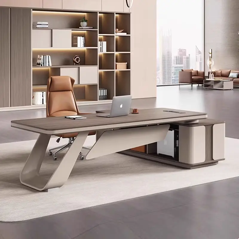 Office Furniture boss Desk Manager Executive Office Desk Table Ceo Luxury Desk boss Table — view 1