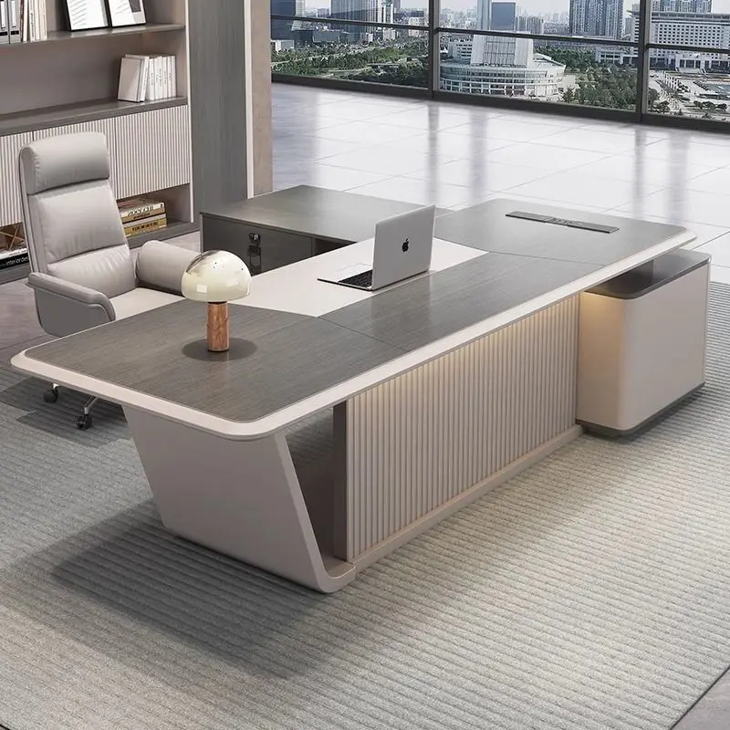 Office Furniture boss Desk Manager Executive Office Desk Table Ceo Luxury Desk boss Table — view 1
