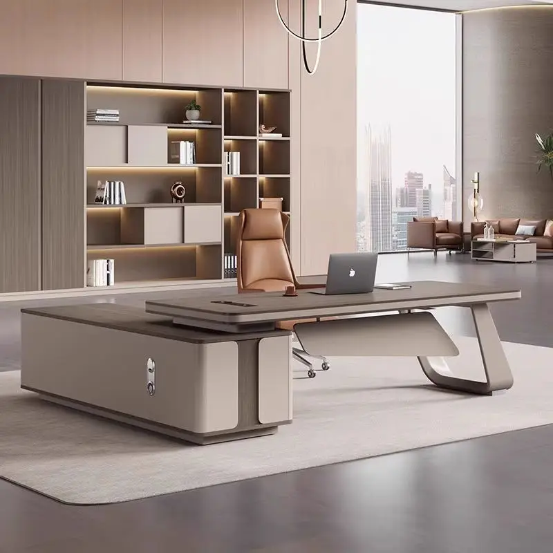 Office Furniture boss Desk Manager Executive Office Desk Table Ceo Luxury Desk boss Table — image 3