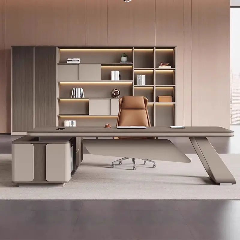 Office Furniture boss Desk Manager Executive Office Desk Table Ceo Luxury Desk boss Table — image 4