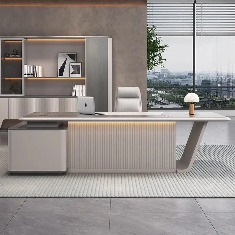Office Furniture boss Desk Manager Executive Office Desk Table Ceo Luxury Desk boss Table — image 3