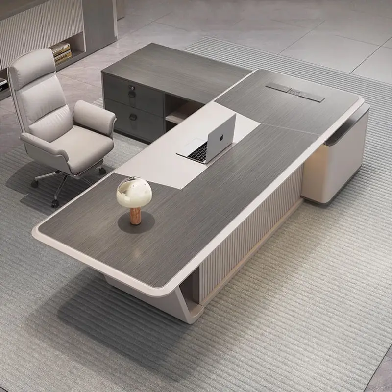 Office Furniture boss Desk Manager Executive Office Desk Table Ceo Luxury Desk boss Table — image 4