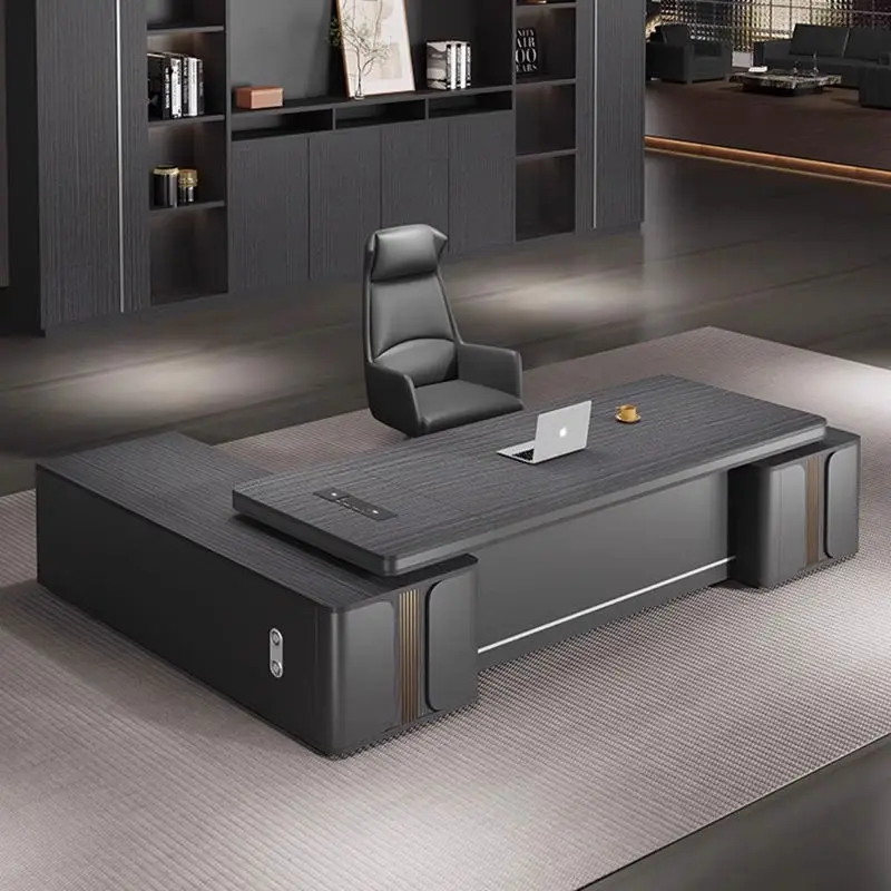 Office Furniture boss Desk Manager Executive Office Desk Table Ceo Luxury Desk boss Table — image 3
