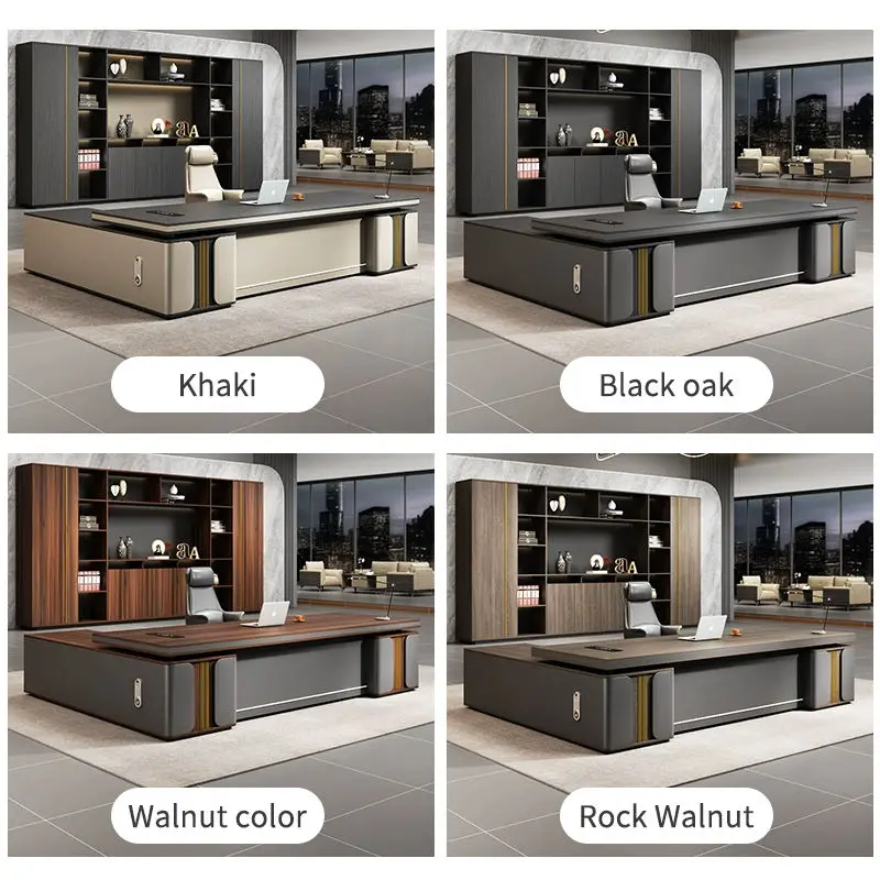 Office Furniture boss Desk Manager Executive Office Desk Table Ceo Luxury Desk boss Table — image 4