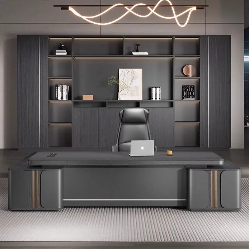 Office Furniture boss Desk Manager Executive Office Desk Table Ceo Luxury Desk boss Table — image 5