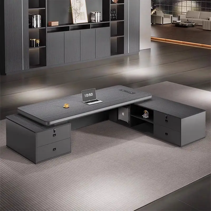 Office Furniture boss Desk Manager Executive Office Desk Table Ceo Luxury Desk boss Table — image 6