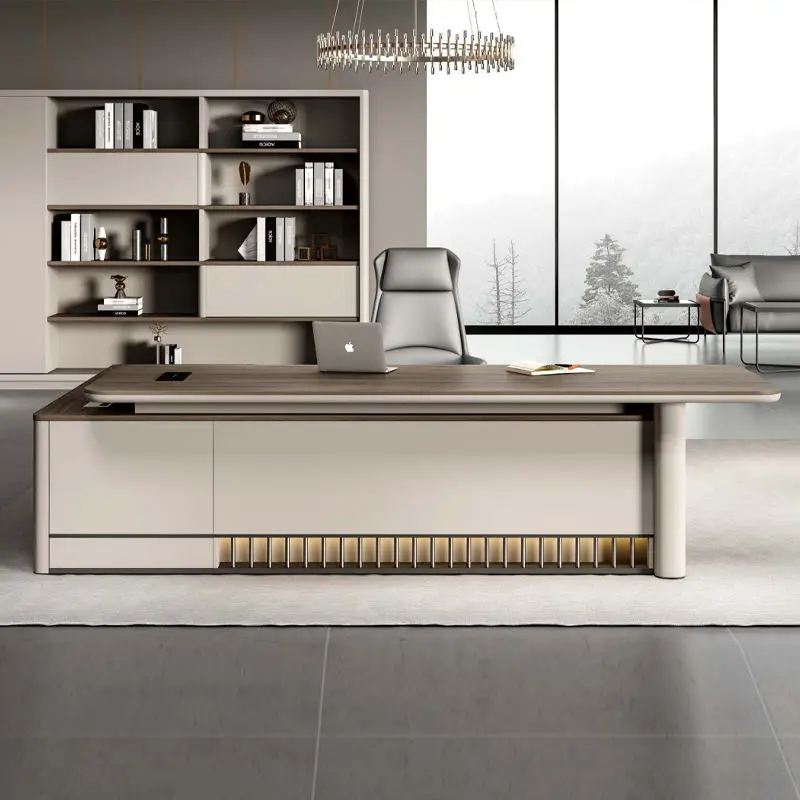 Office Furniture boss Desk Manager Executive Office Desk Table Ceo Luxury Desk boss Table — image 3