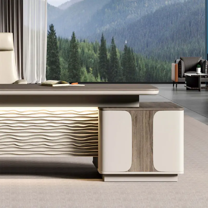 Office Furniture boss Desk Manager Executive Office Desk Table Ceo Luxury Desk boss Table — image 6