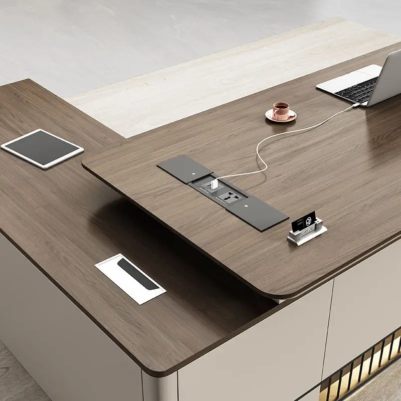 Office Furniture boss Desk Manager Executive Office Desk Table Ceo Luxury Desk boss Table — image 6