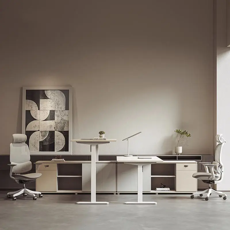 Oficina Office Furniture Computer Table Lift Tables Shanding Desk Sit Stand Desk Height Adjustable Desk — image 6