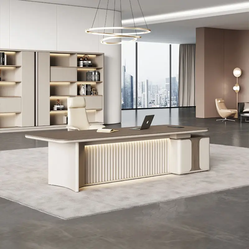 Office Furniture boss Desk Manager Executive Office Desk Table Ceo Luxury Desk boss Table — image 3