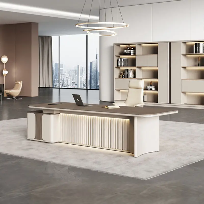Office Furniture boss Desk Manager Executive Office Desk Table Ceo Luxury Desk boss Table — image 4