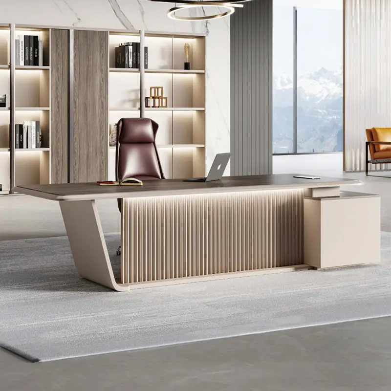 Office Furniture boss Desk Manager Executive Office Desk Table Ceo Luxury Desk boss Table — view 1