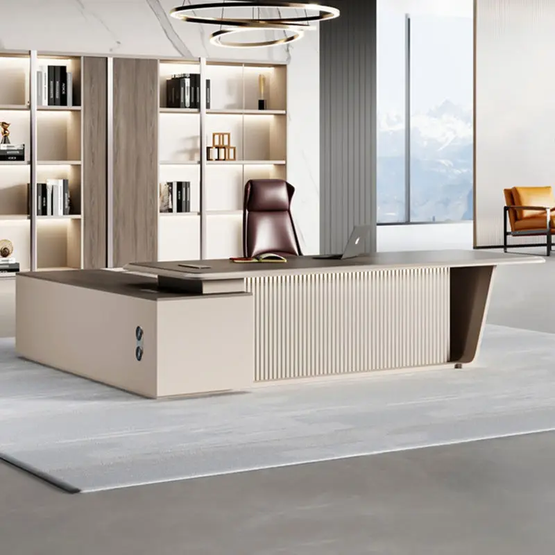 Office Furniture boss Desk Manager Executive Office Desk Table Ceo Luxury Desk boss Table — image 4
