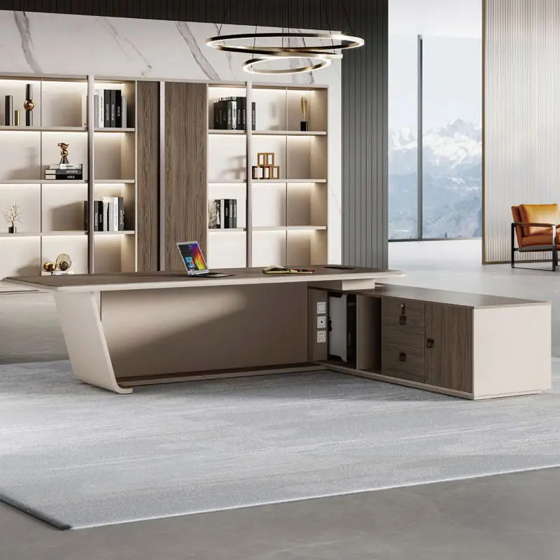 Office Furniture boss Desk Manager Executive Office Desk Table Ceo Luxury Desk boss Table — image 5