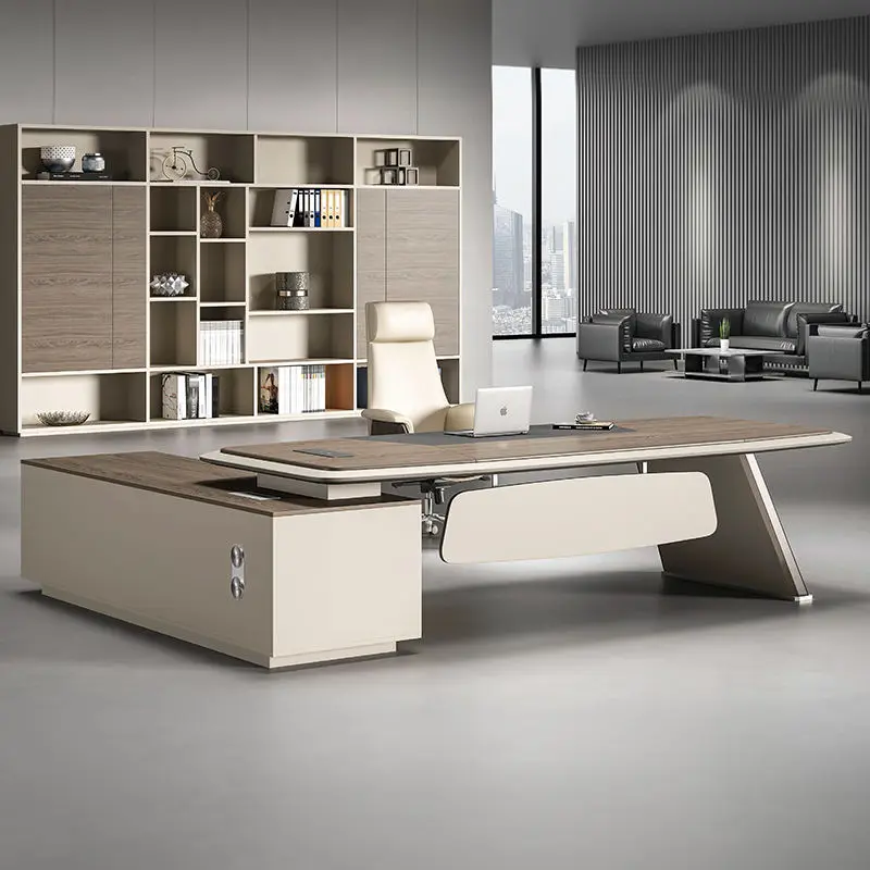 Office Furniture boss Desk Manager Executive Office Desk Table Ceo Luxury Desk boss Table — view 1