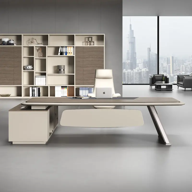 Office Furniture boss Desk Manager Executive Office Desk Table Ceo Luxury Desk boss Table — image 3