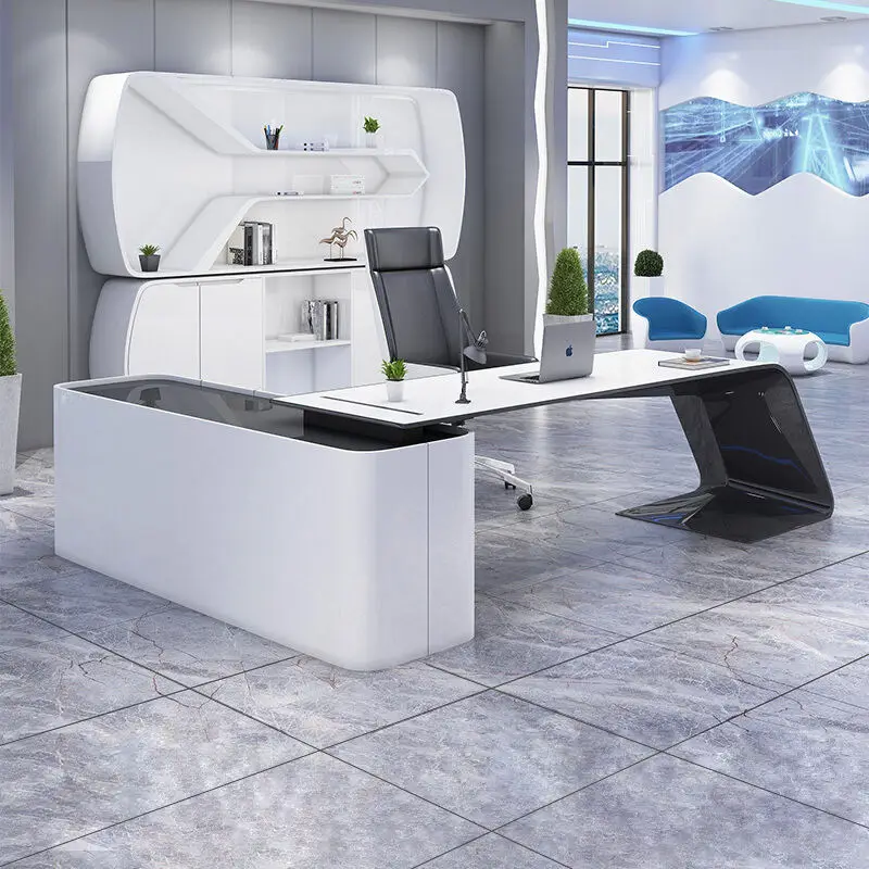 Office Furniture boss Desk Manager Executive Office Desk Table Ceo Luxury Desk boss Table — image 3
