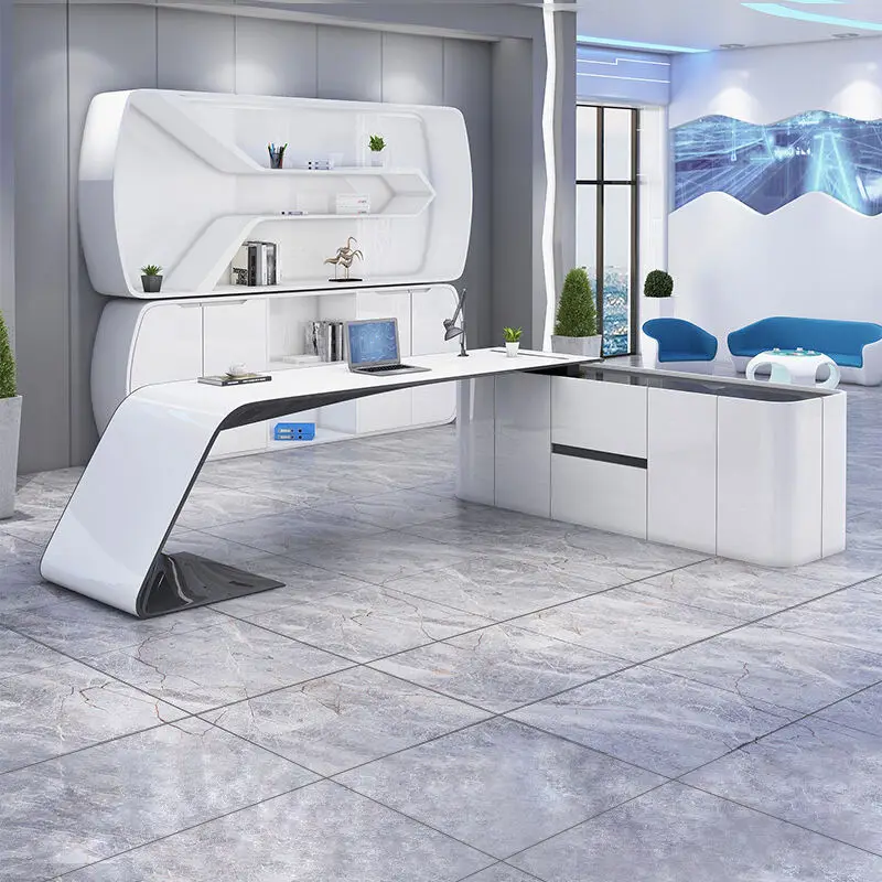 Office Furniture boss Desk Manager Executive Office Desk Table Ceo Luxury Desk boss Table — image 4