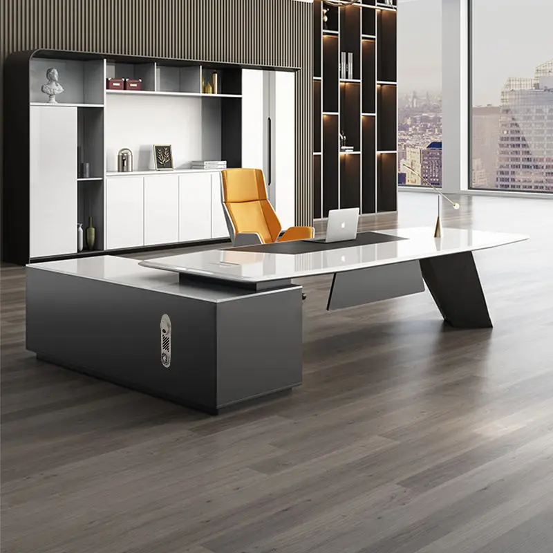 Office Furniture boss Desk Manager Executive Office Desk Table Ceo Luxury Desk boss Table — view 1