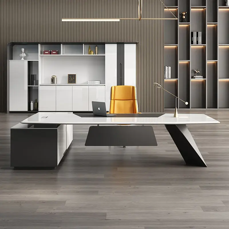 Office Furniture boss Desk Manager Executive Office Desk Table Ceo Luxury Desk boss Table — image 3
