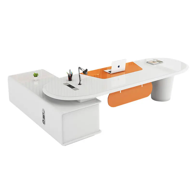 Office Furniture boss Desk Manager Executive Office Desk Table Ceo Luxury Desk boss Table — image 7