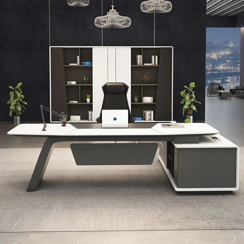 Office Furniture boss Desk Manager Executive Office Desk Table Ceo Luxury Desk boss Table — image 4