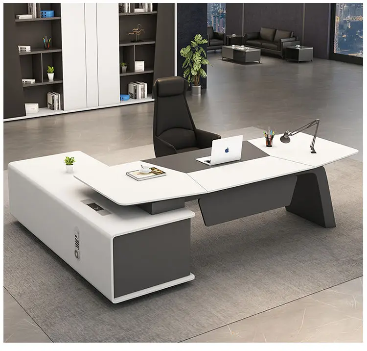 Office Furniture boss Desk Manager Executive Office Desk Table Ceo Luxury Desk boss Table — image 5