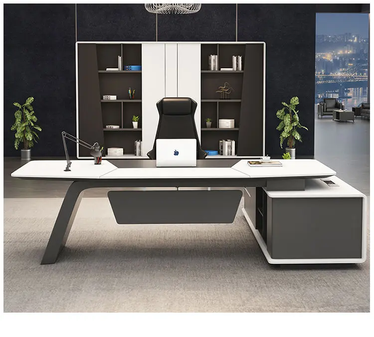 Office Furniture boss Desk Manager Executive Office Desk Table Ceo Luxury Desk boss Table — image 6