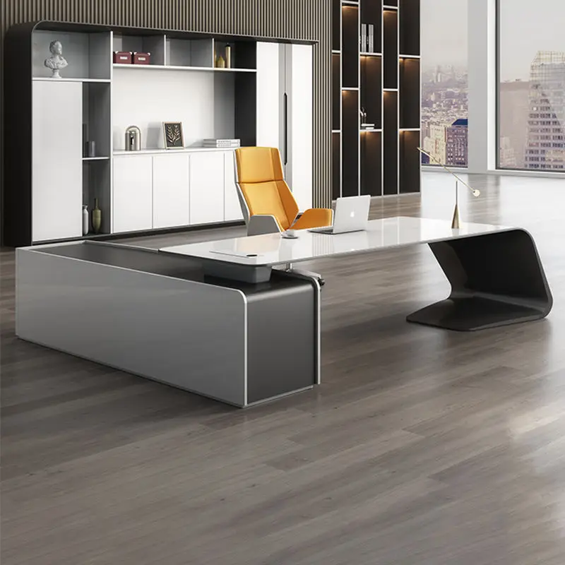 Office Furniture boss Desk Manager Executive Office Desk Table Ceo Luxury Desk boss Table — view 1