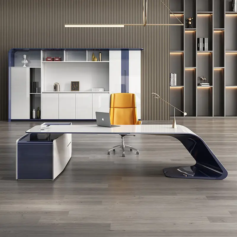 Office Furniture boss Desk Manager Executive Office Desk Table Ceo Luxury Desk boss Table — image 3