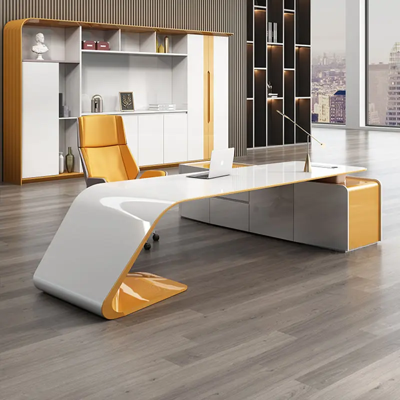 Office Furniture boss Desk Manager Executive Office Desk Table Ceo Luxury Desk boss Table — image 4