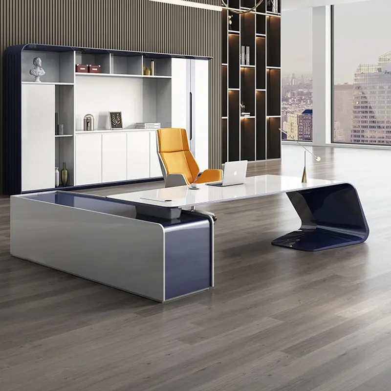 Office Furniture boss Desk Manager Executive Office Desk Table Ceo Luxury Desk boss Table — image 6