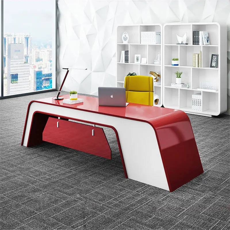 Office Furniture boss Desk Manager Executive Office Desk Table Ceo Luxury Desk boss Table — view 1