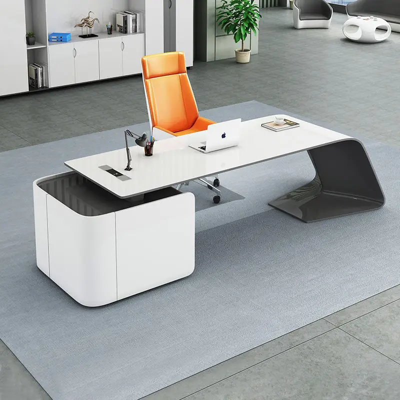 Office Furniture boss Desk Manager Executive Office Desk Table Ceo Luxury Desk boss Table — view 1