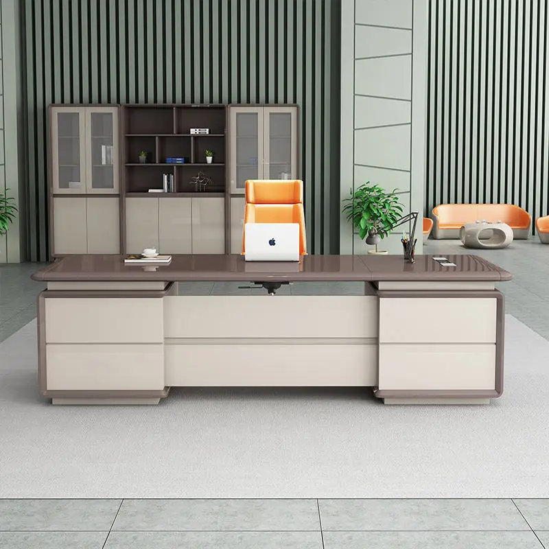 Office Furniture boss Desk Manager Executive Office Desk Table Ceo Luxury Desk boss Table — image 3