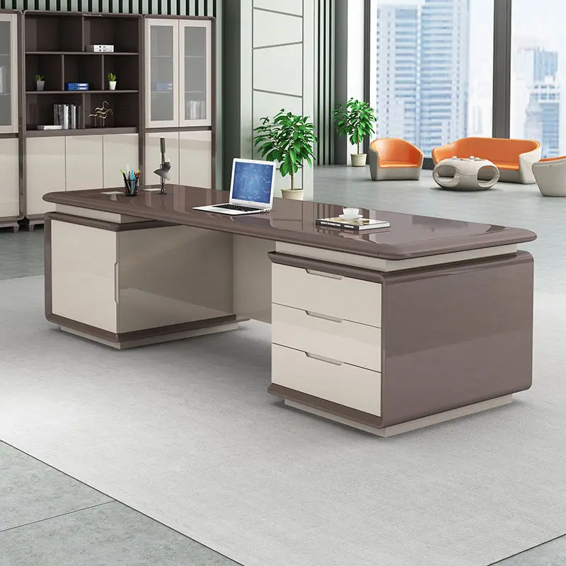 Office Furniture boss Desk Manager Executive Office Desk Table Ceo Luxury Desk boss Table — image 4