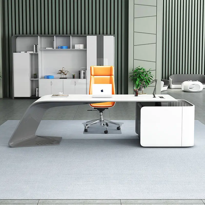 Office Furniture boss Desk Manager Executive Office Desk Table Ceo Luxury Desk boss Table — image 3